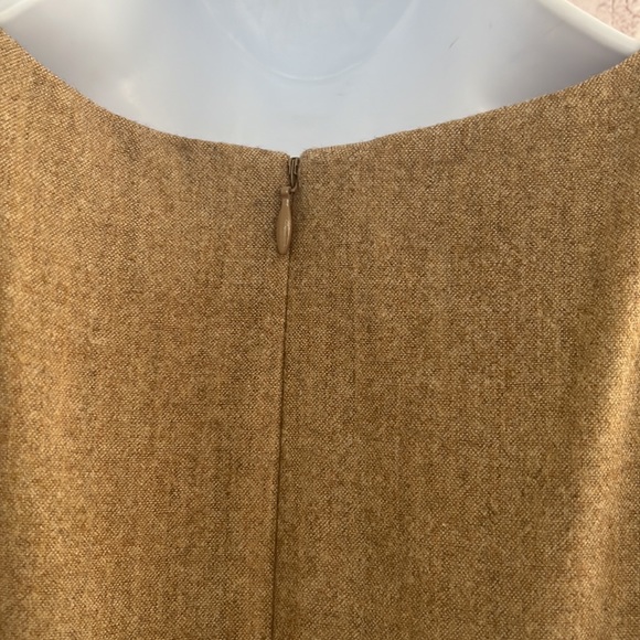 Liz Claiborne Collection woolmark blend sleeveless shift midi dress size 16 - Picture 5 of 13